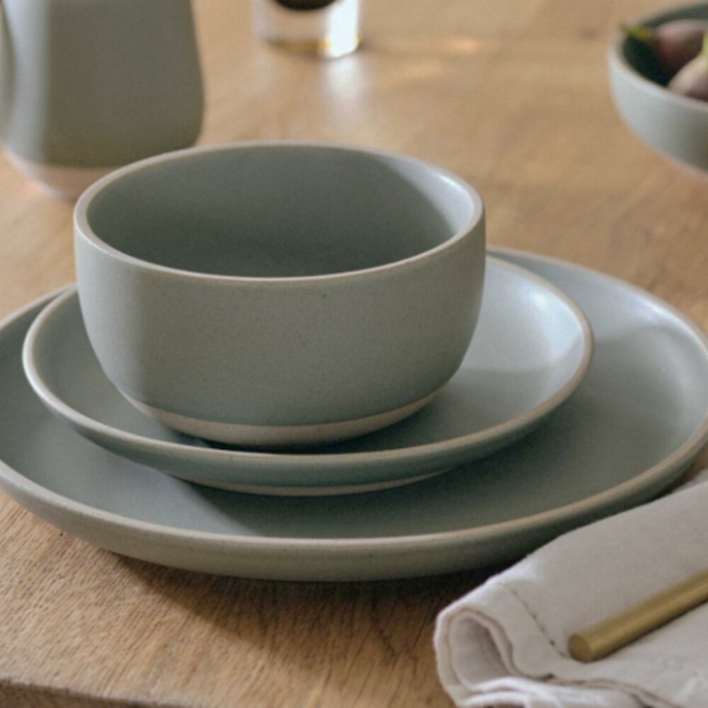 Anthropologie Hayes Side Plates in Cornflower Blue - Picture 3 of 3